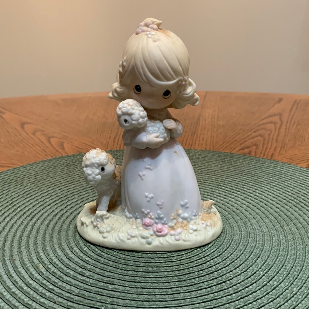 Precious Moments 1984 The Lord is my Shepherd